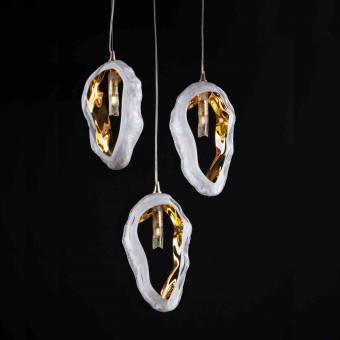 Подвесная люстра Elite Bohemia SEASHELL 2/3/31 G-St Gold