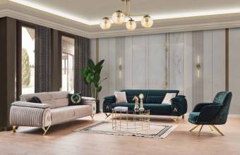 Комплект мягкой мебели Belluno Acelya 3+3+1 