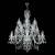 Хрустальная люстра Wranovsky De Luxe 18 Silver Хрустальная люстра Wranovsky De Luxe 18 Silver