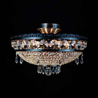 Потолочная люстра Wranovsky Copenhagen 6 Brass Antique