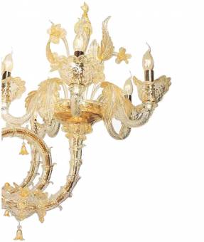 Люстра Arte di Murano 7778/10+5+5 Cristallo Oro