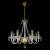 Люстра хрустальная 1406/6/141V NI BALLS Bohemia Ivele Crystal