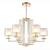 Люстра Crystal Lux NICOLAS SP-PL6 GOLD/WHITE